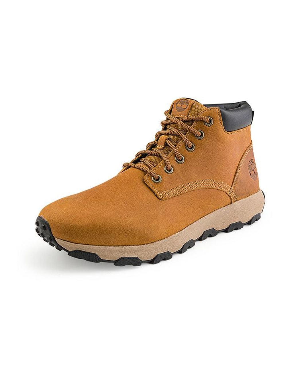 Timberland Brown Winsor Park Chukka Boots 'Wheat Full Grain' for men
