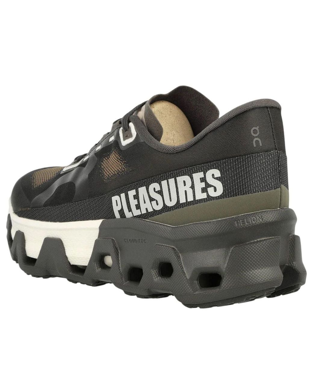 On Shoes Black X Pleasures Cloudmonster Hyper Tl 'Espresso' for men