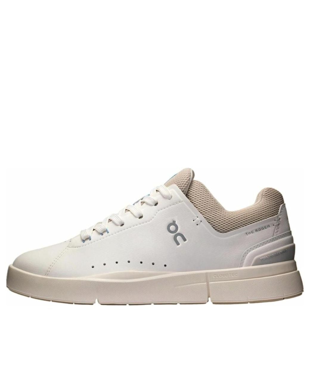On Shoes White (Wmns) The Roger Advantage Sand'