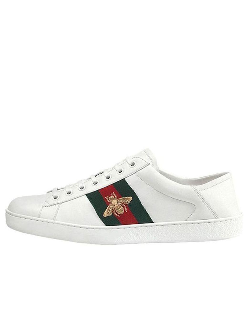 Gucci White Ace Soft Heel for men