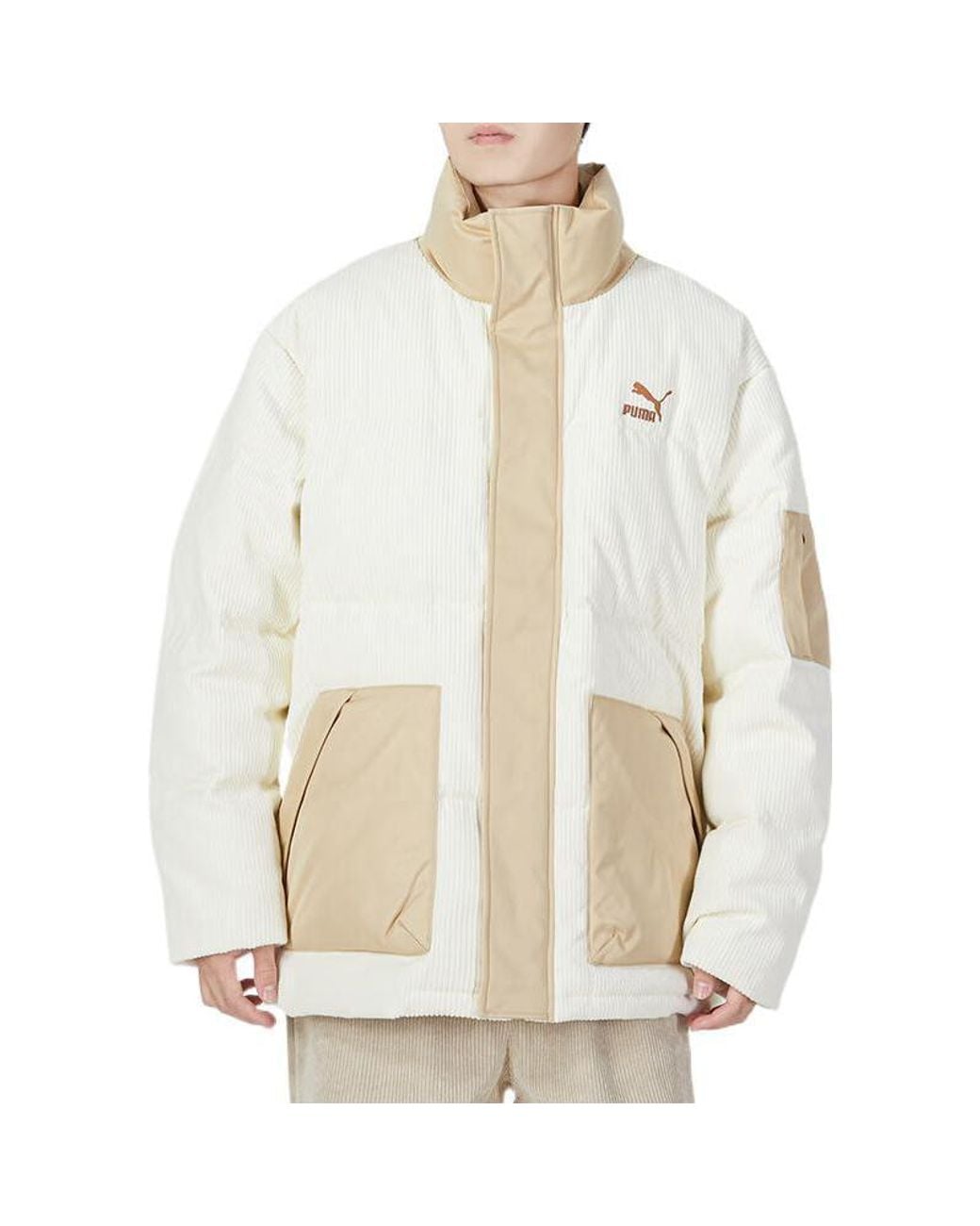 PUMA White Core Down Jacket for men
