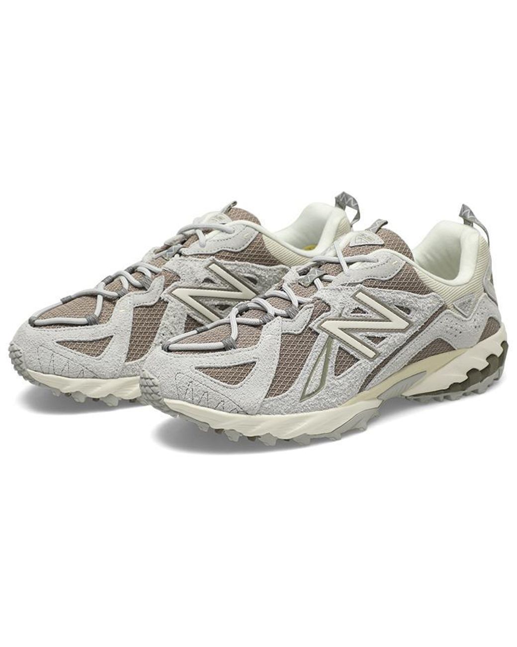 New Balance White 610 'Brighton Mushroom' for men