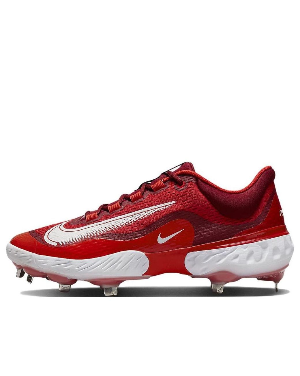 Nike Red Alpha Huarache Elite 4 Low 'University' for men
