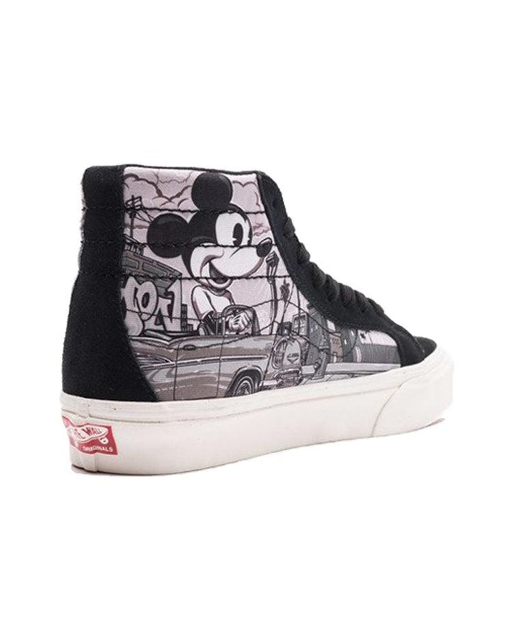 Vans Blue Sk8-Hi Disney X Mr Cartoon for men