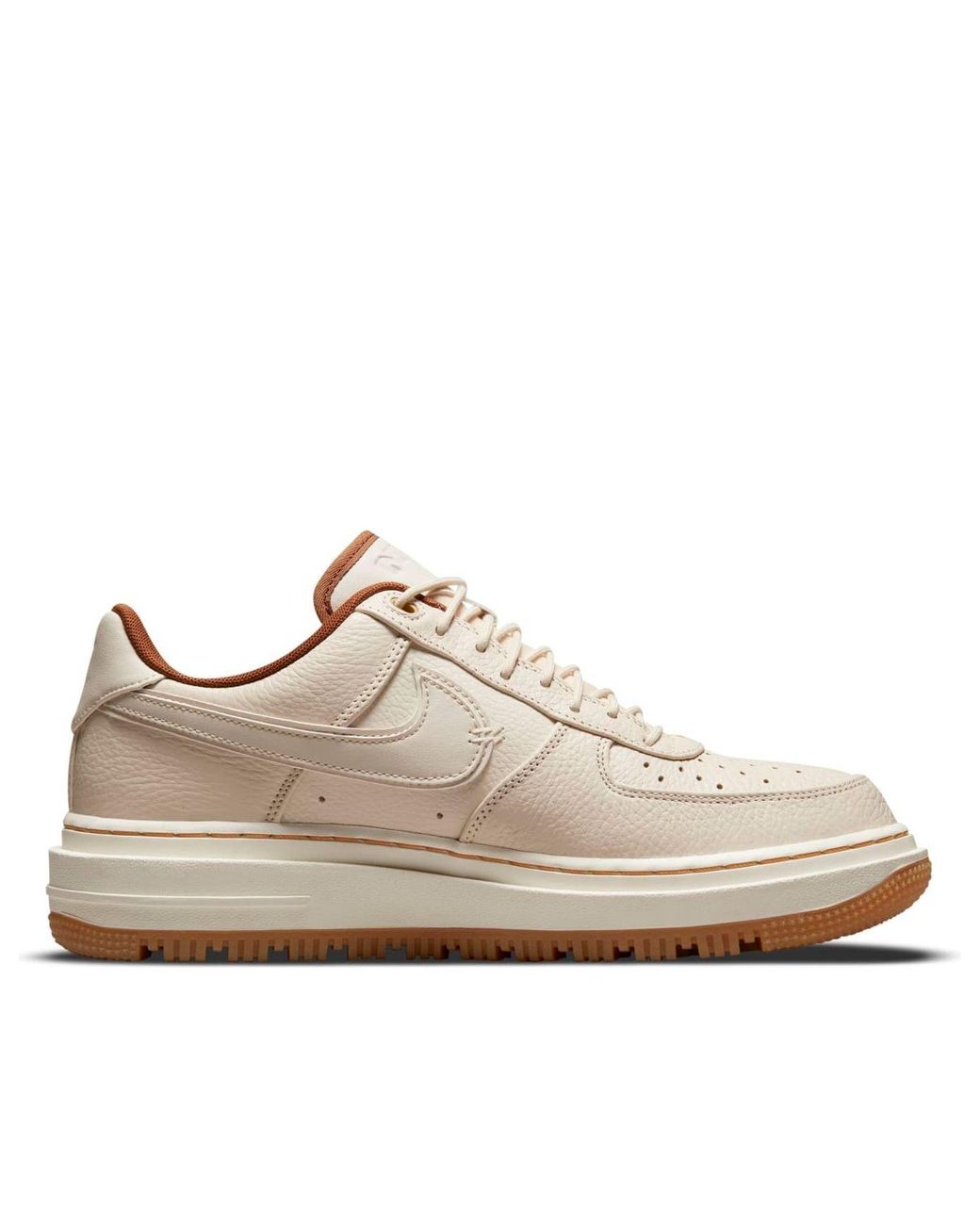 Nike White Air Force 1 Luxe 'Pecan' for men