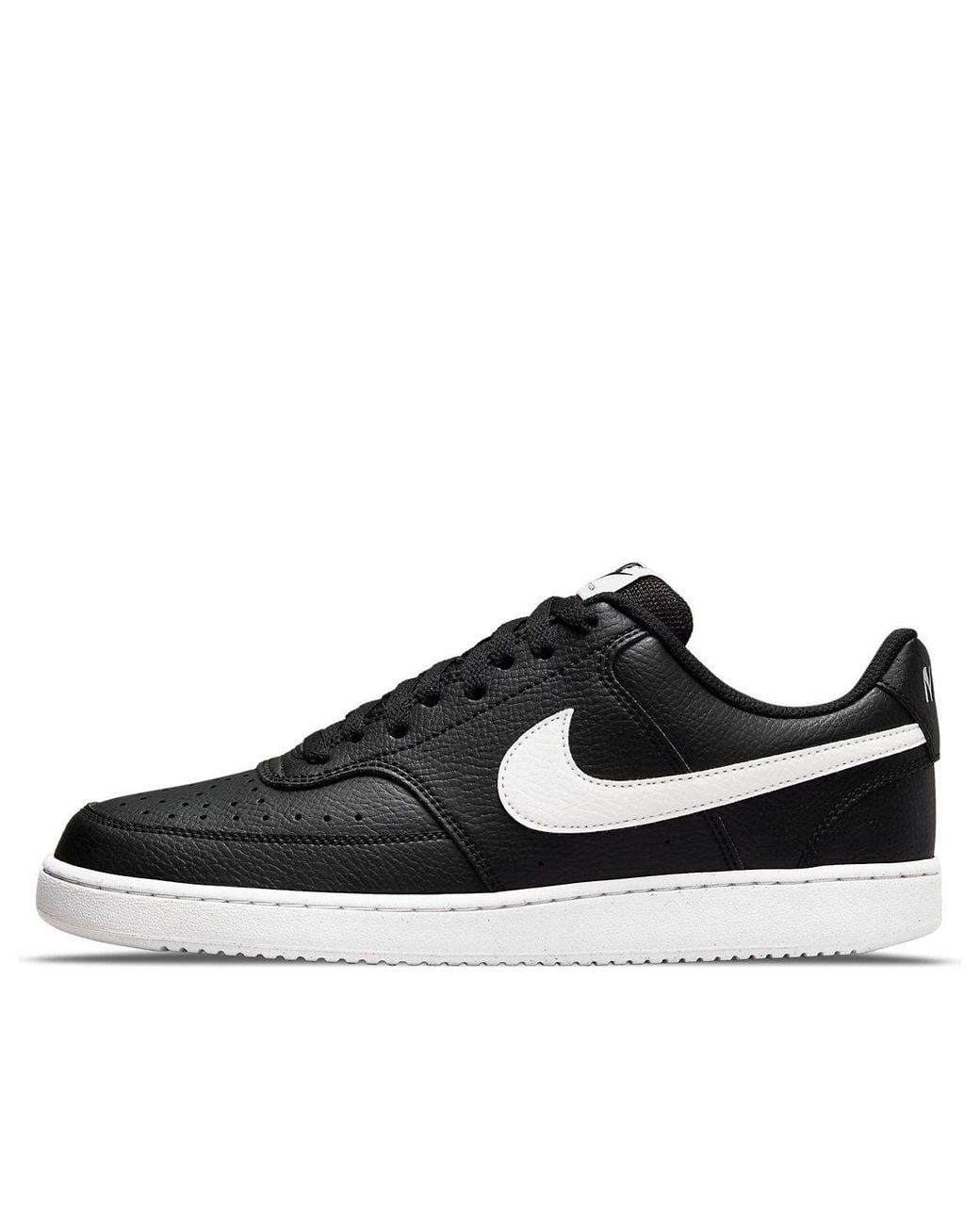 Nike Black Court Vision Low Next Nature Shoes for men