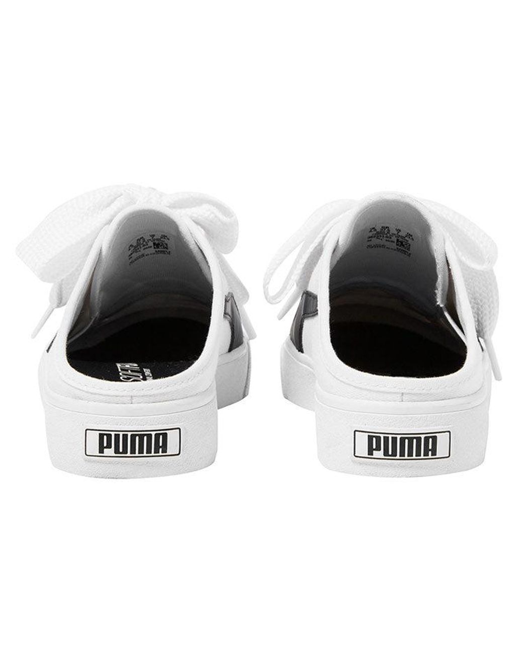 PUMA White (Wmns) Bari Mule Ribbon