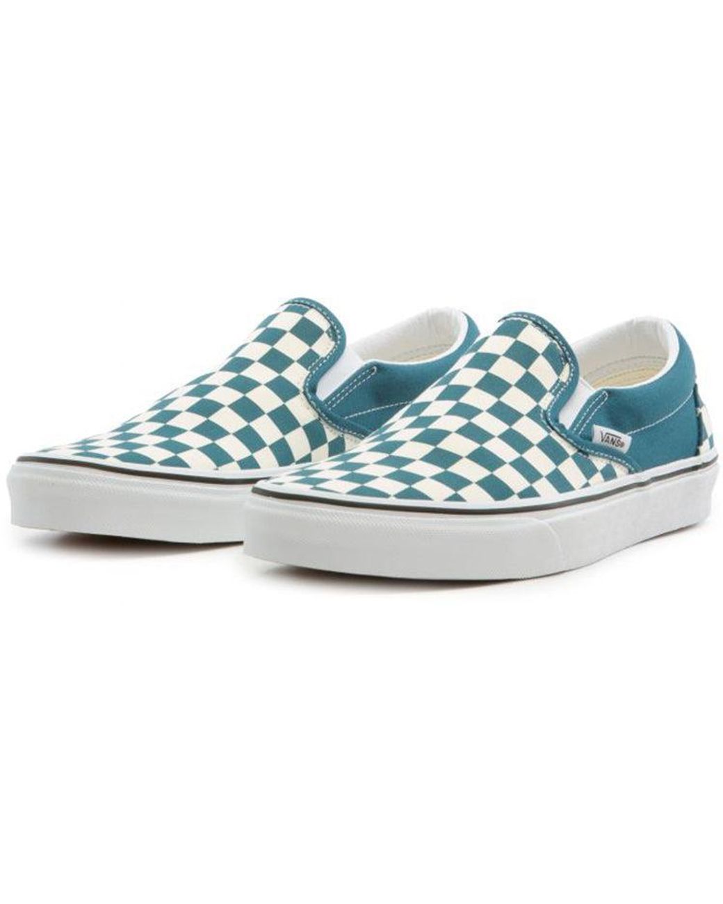 Vans Blue Slip-On Grid for men