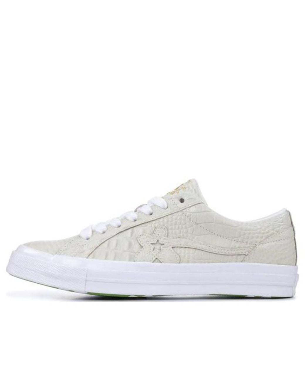 Converse White Golf Le Fleur X One Star Low 'Gator Collection for men