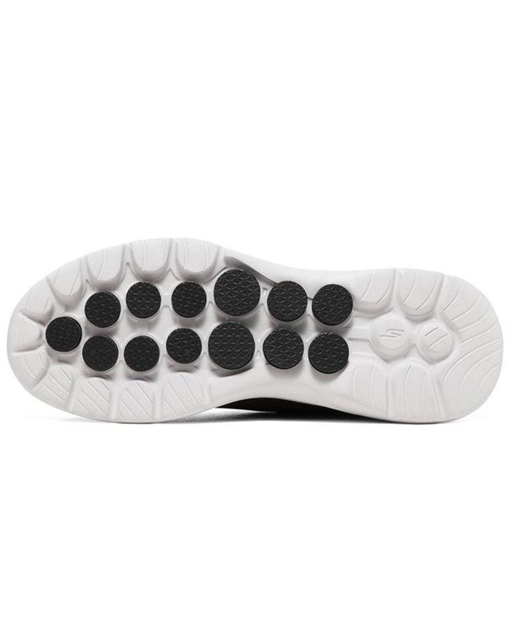Skechers Black Go Walk 6 Avalo Lace Up for men