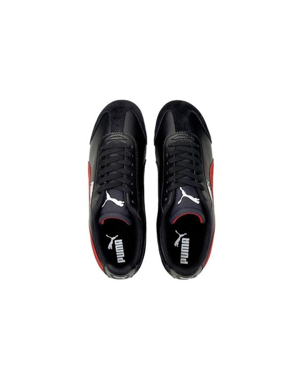 PUMA Red Scuderia Ferrari X Roma Rosso Corsa' for men