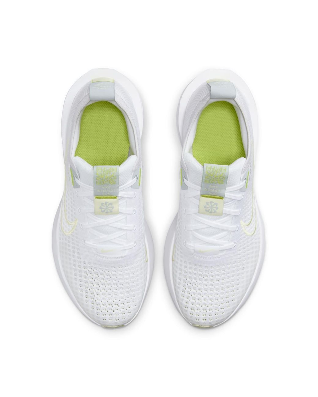 Nike White Interact Run Road Running Shoes