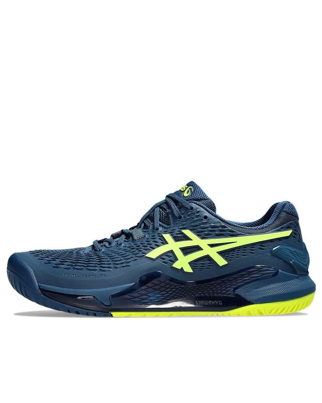 Asics Blue Gel-resolution 9 Tennis Shoes for men
