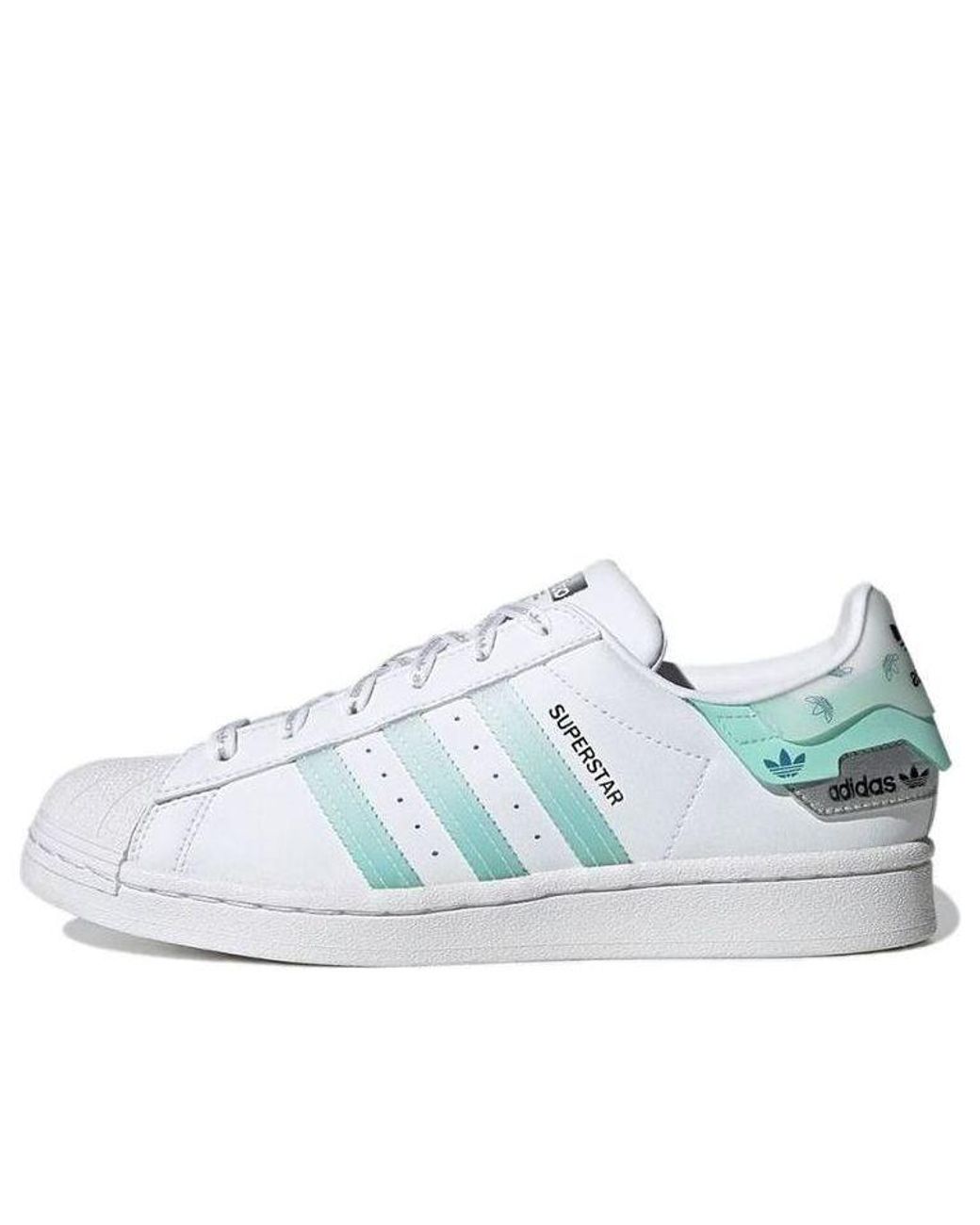 adidas Originals Superstar Clear Mint' in Blue for Men | Lyst UK
