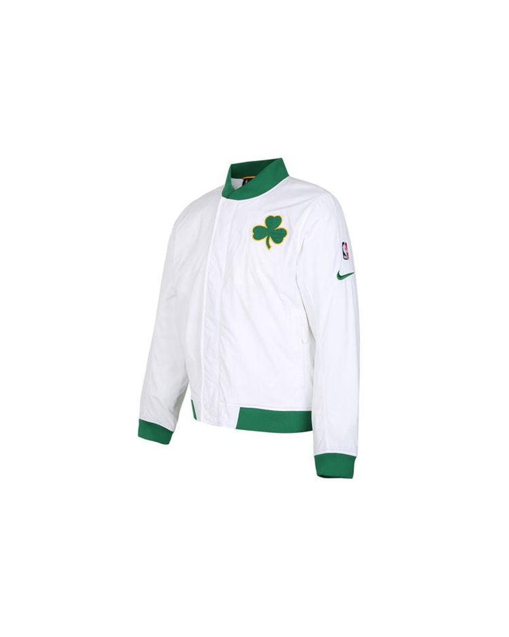 Nike Blue Boston Celtics Basketball Woven Jacket for men