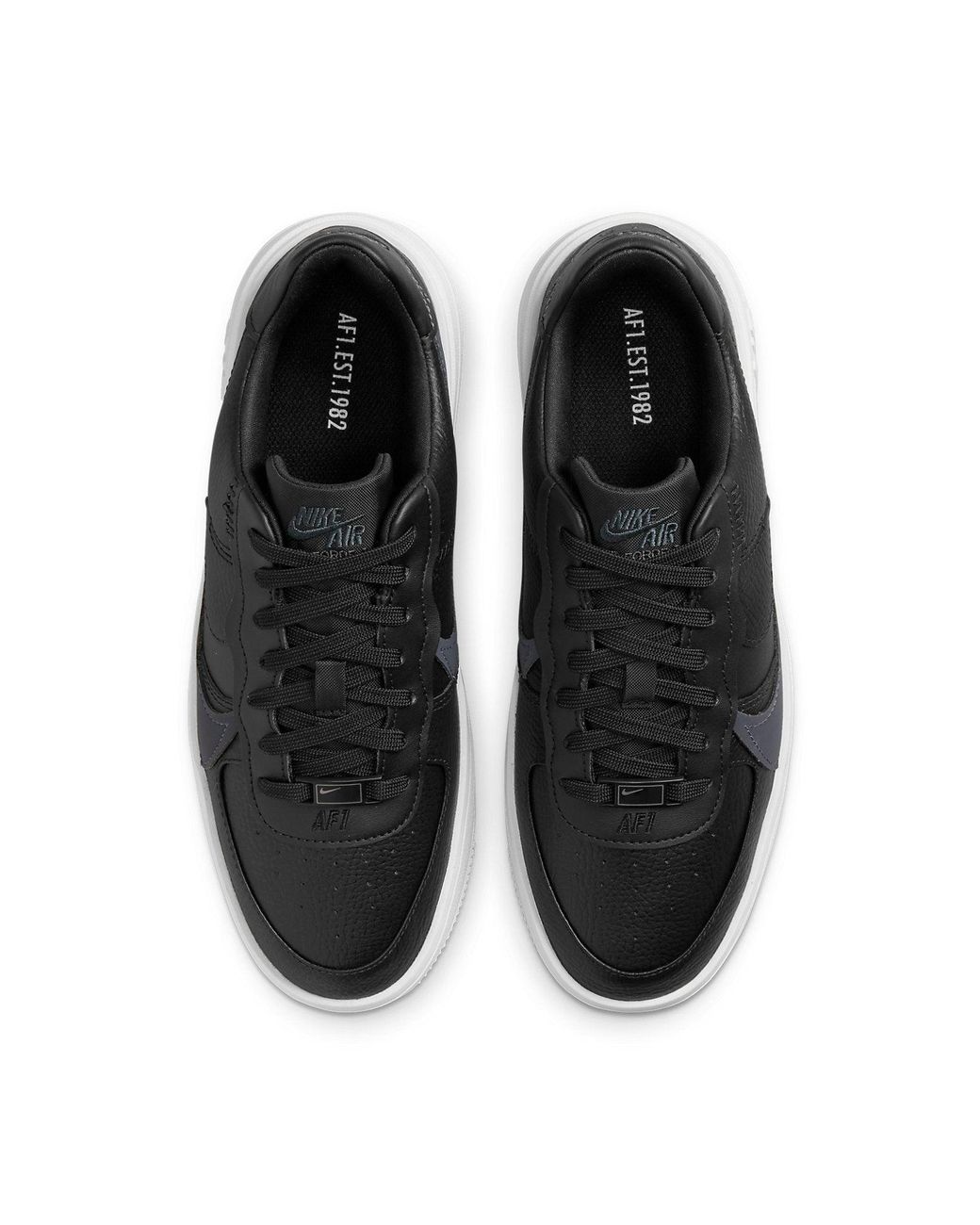 Nike Black Air Force 1 Plt.af.orm Shoes