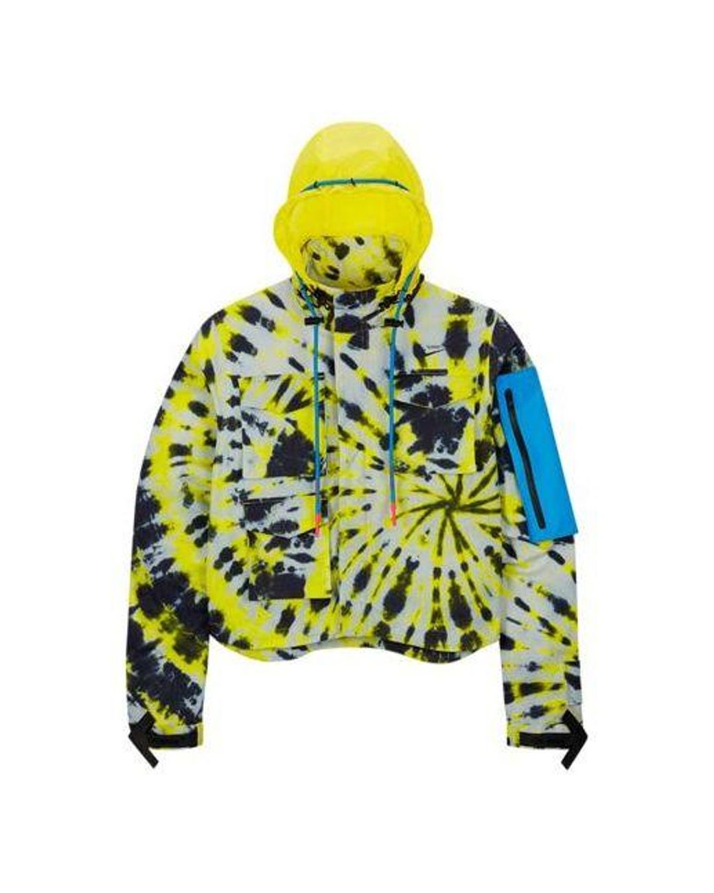 Nike Green (Wmns) Lab Tie Dye Jacket 'Volt'