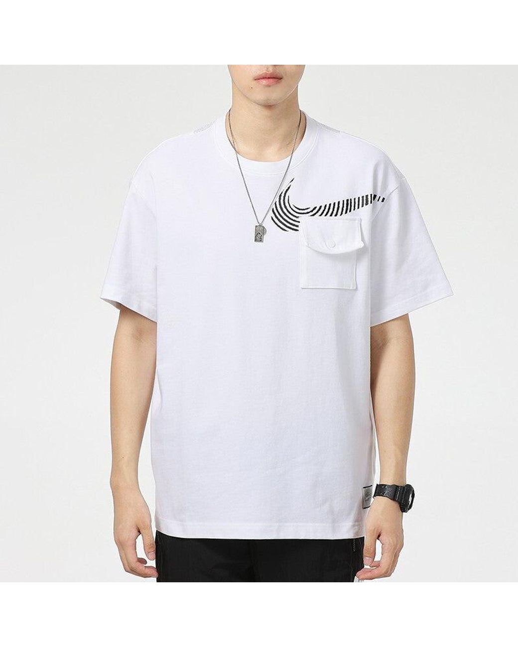 Nike White As Sportswear Great Unity Ss Top for men