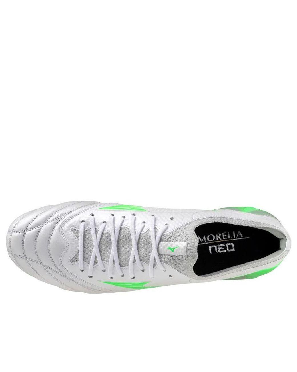 Mizuno Green Morelia Neo Iv Beta Elite Fg 'Frontier Pack Gecko' for men
