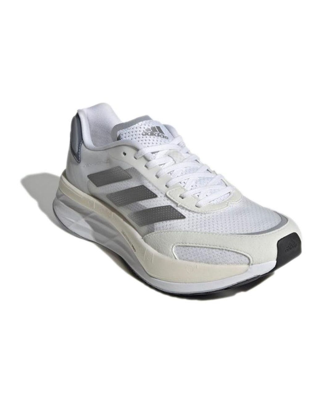 Adidas White (Wmns) Adizero Boston 10 Metallic'