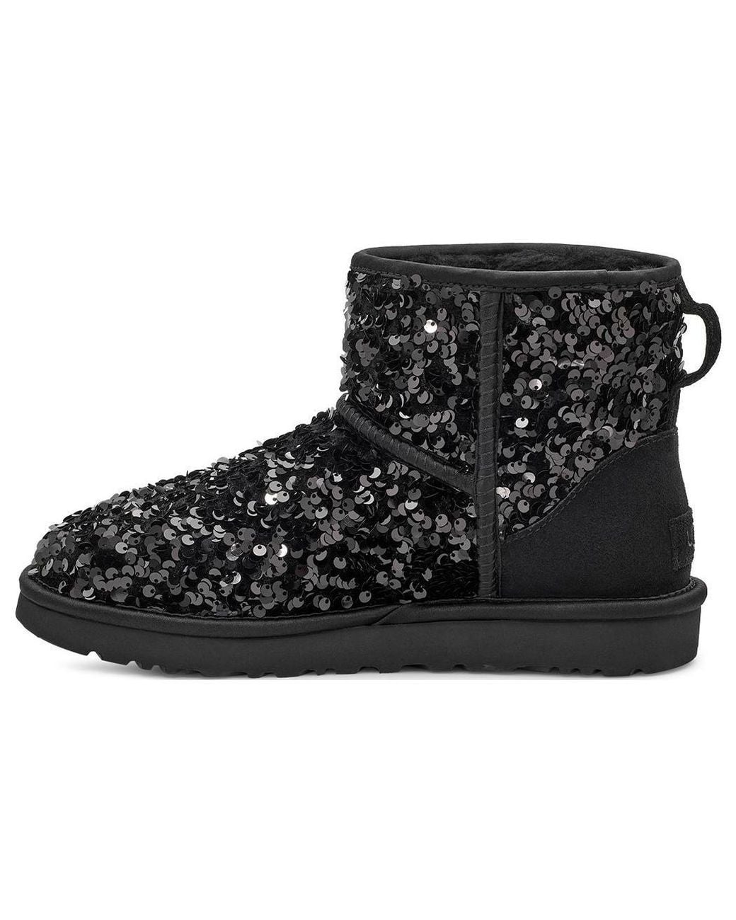 Ugg Black (Wmns) Classic Chunkey Sequin
