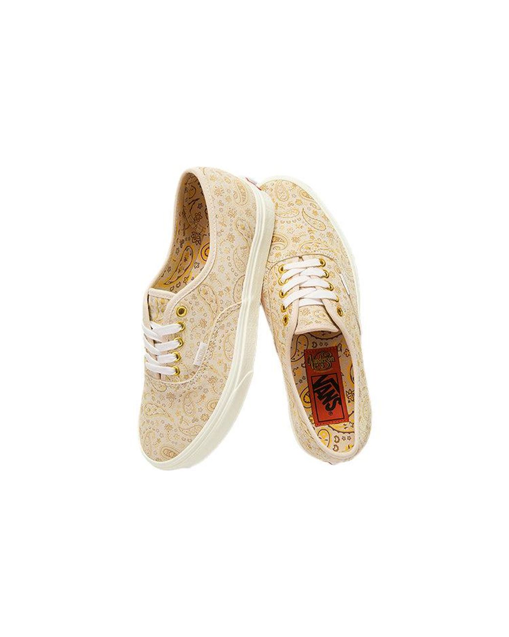 Vans Natural Anderson .Paak X Authentic 'Sand Paisley' for men