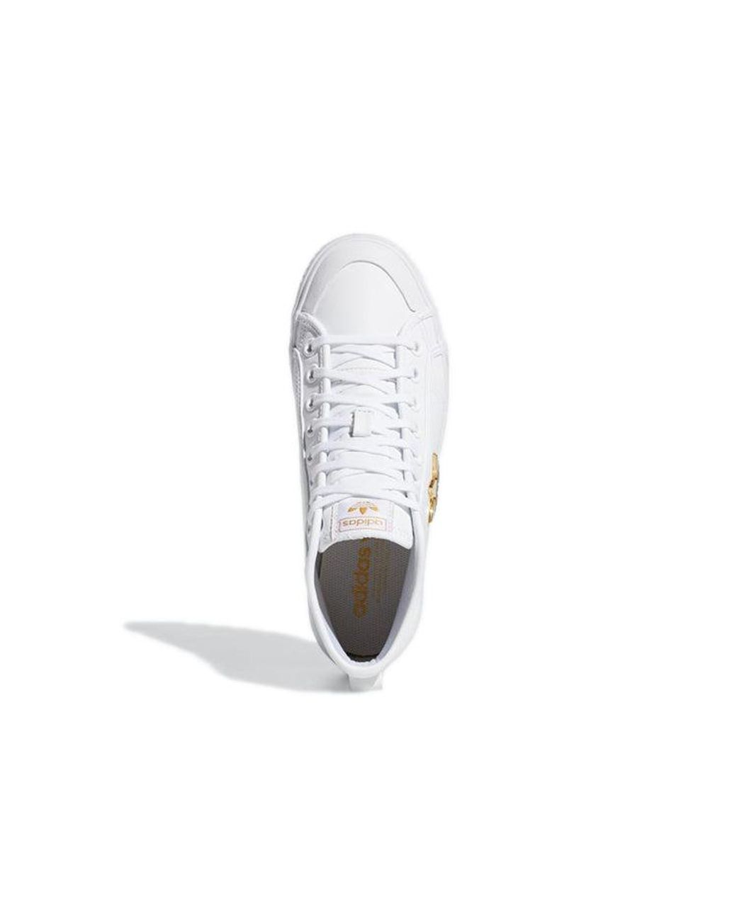 adidas gazelle silver green womens adidas Originals Nizza Trefoil W Crystal White / Red / Cloud White –  Heppo.com main image 1