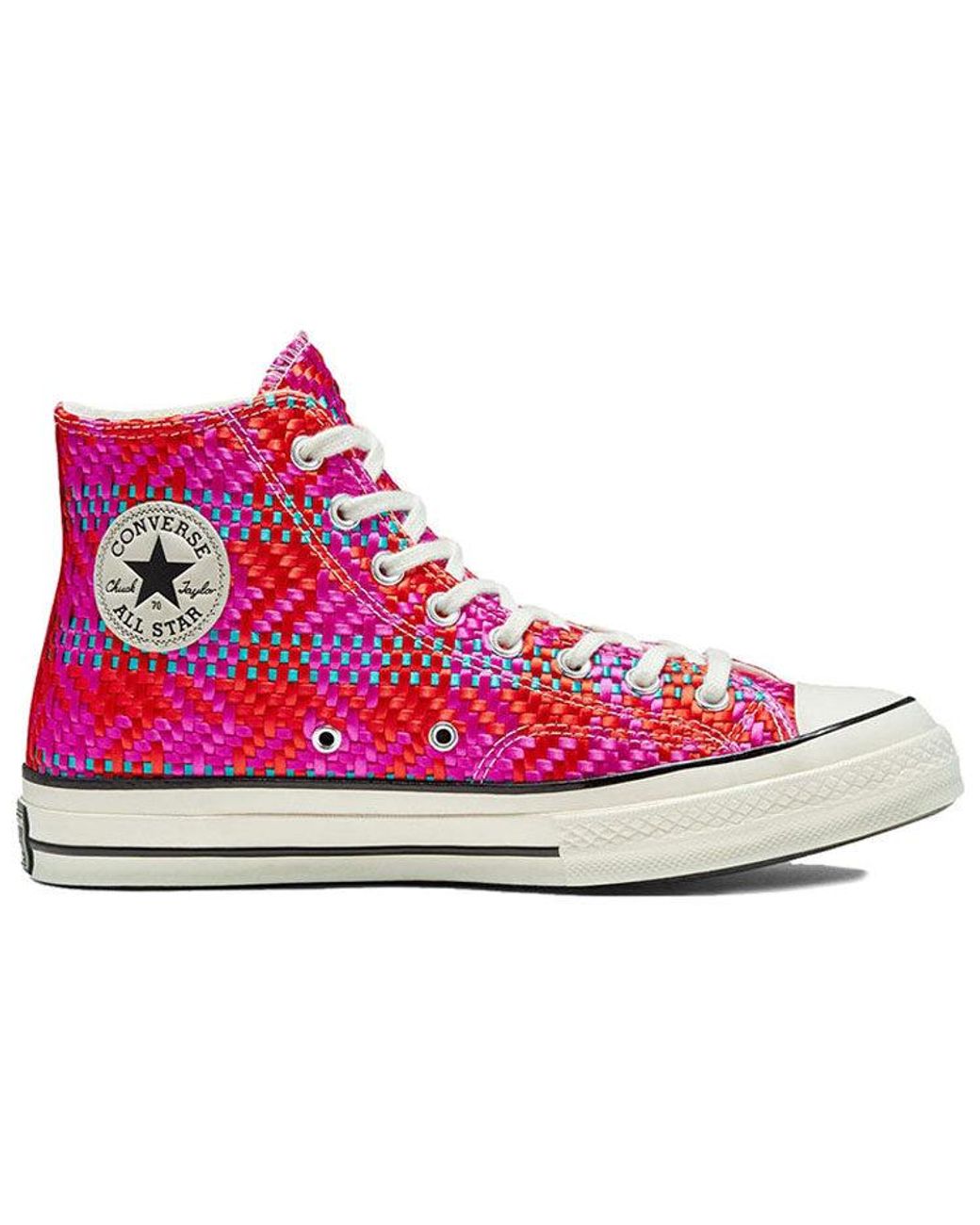 Converse Chuck 70 Hi 'culture Weave - Red Pink' in Purple for Men | Lyst