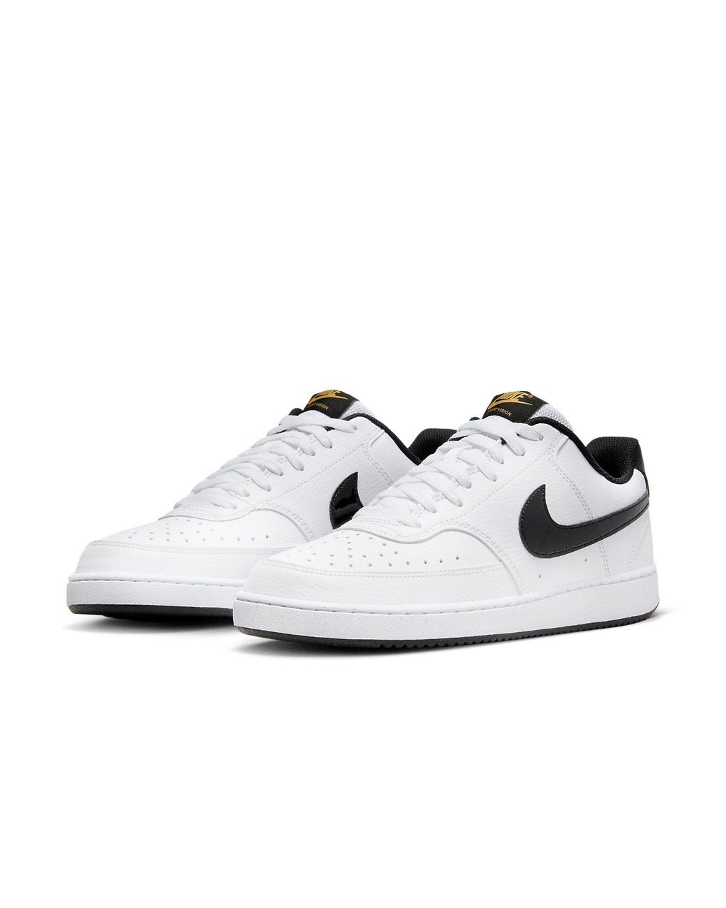Nike White Court Vision Low Metallic' for men