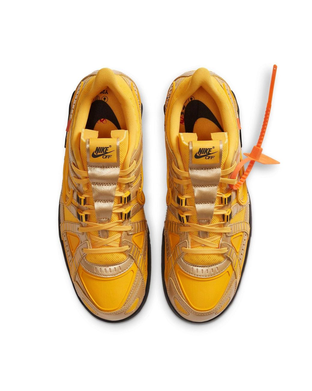 Nike Orange X Off- Air Rubber Dunk 'University' for men
