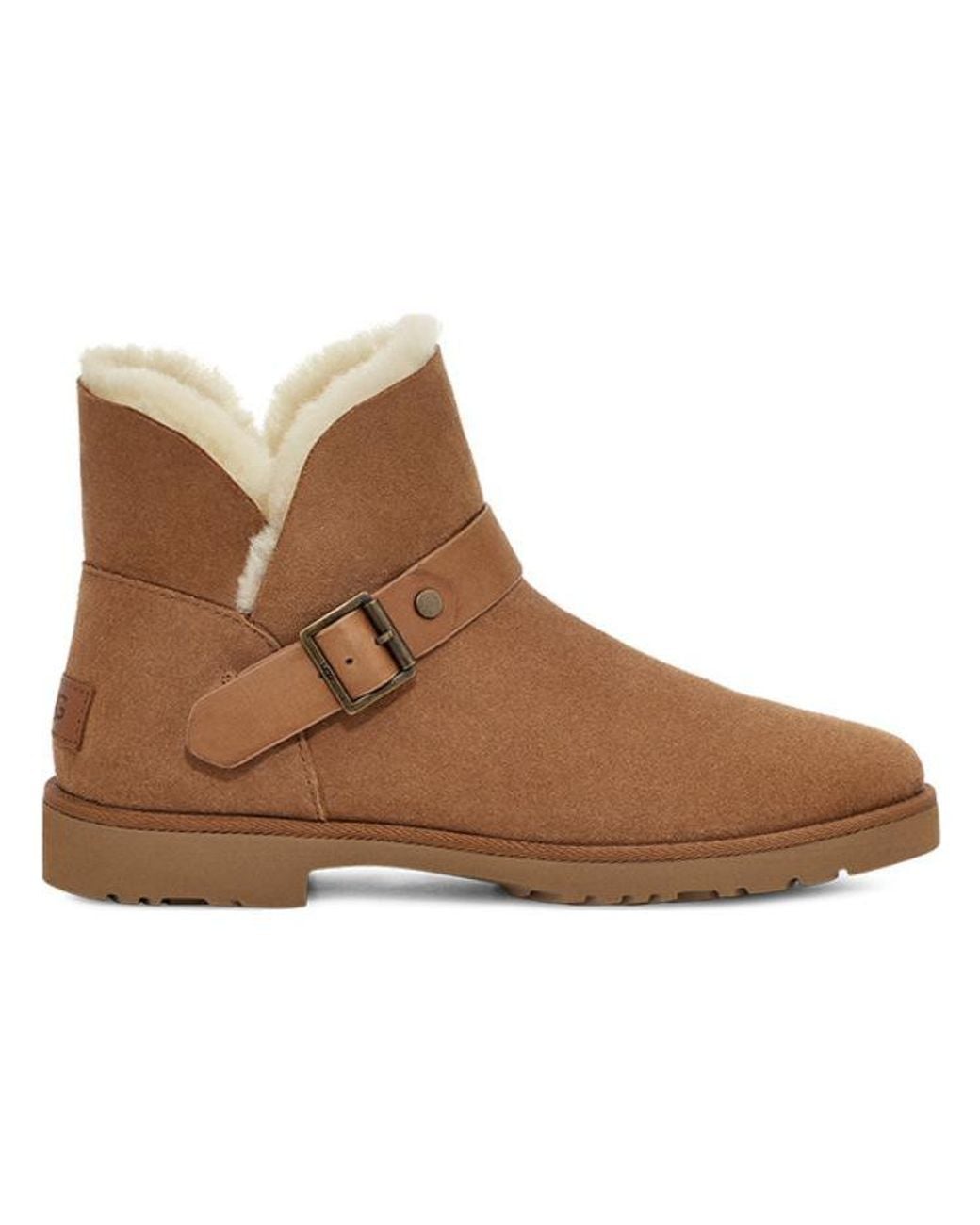 Ugg Brown (Wmns) Romely Short Buckle Boot