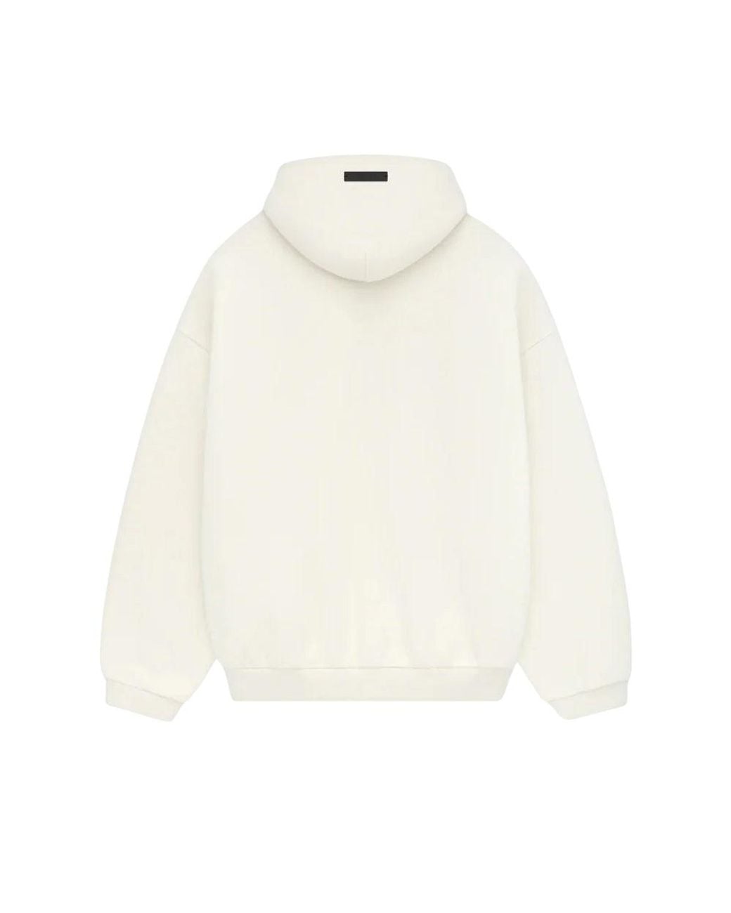 Fear Of God White Ss25 Fleece Hoodie 'Egg Shell' for men