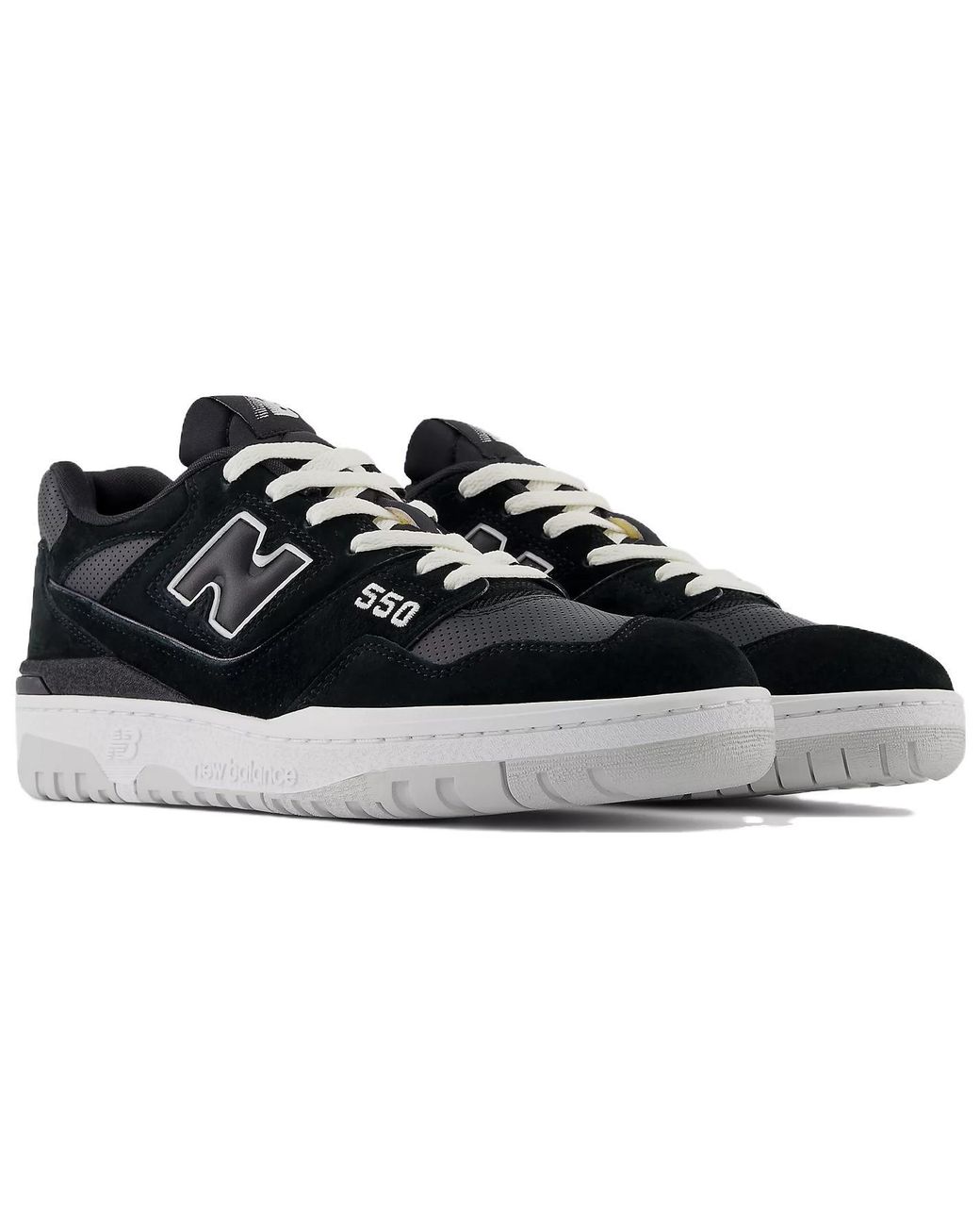 New Balance Black 550 Shoes for men
