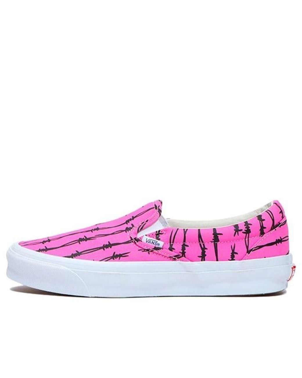 Vans Pink Og Classic Slip-on Lx for men