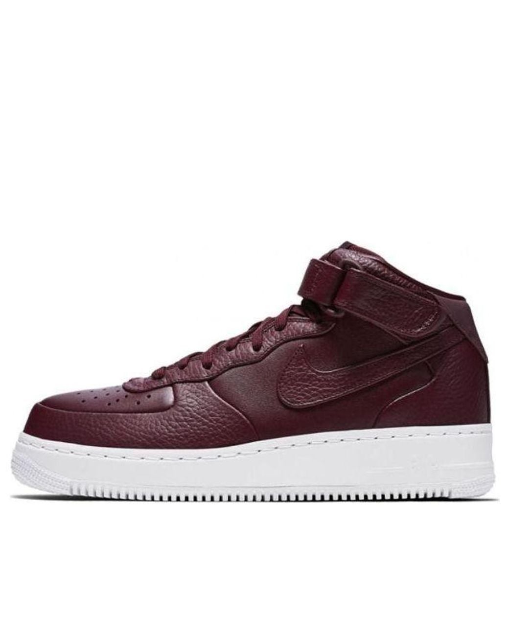 Nike Brown Air Force 1 Mid 'Night' for men