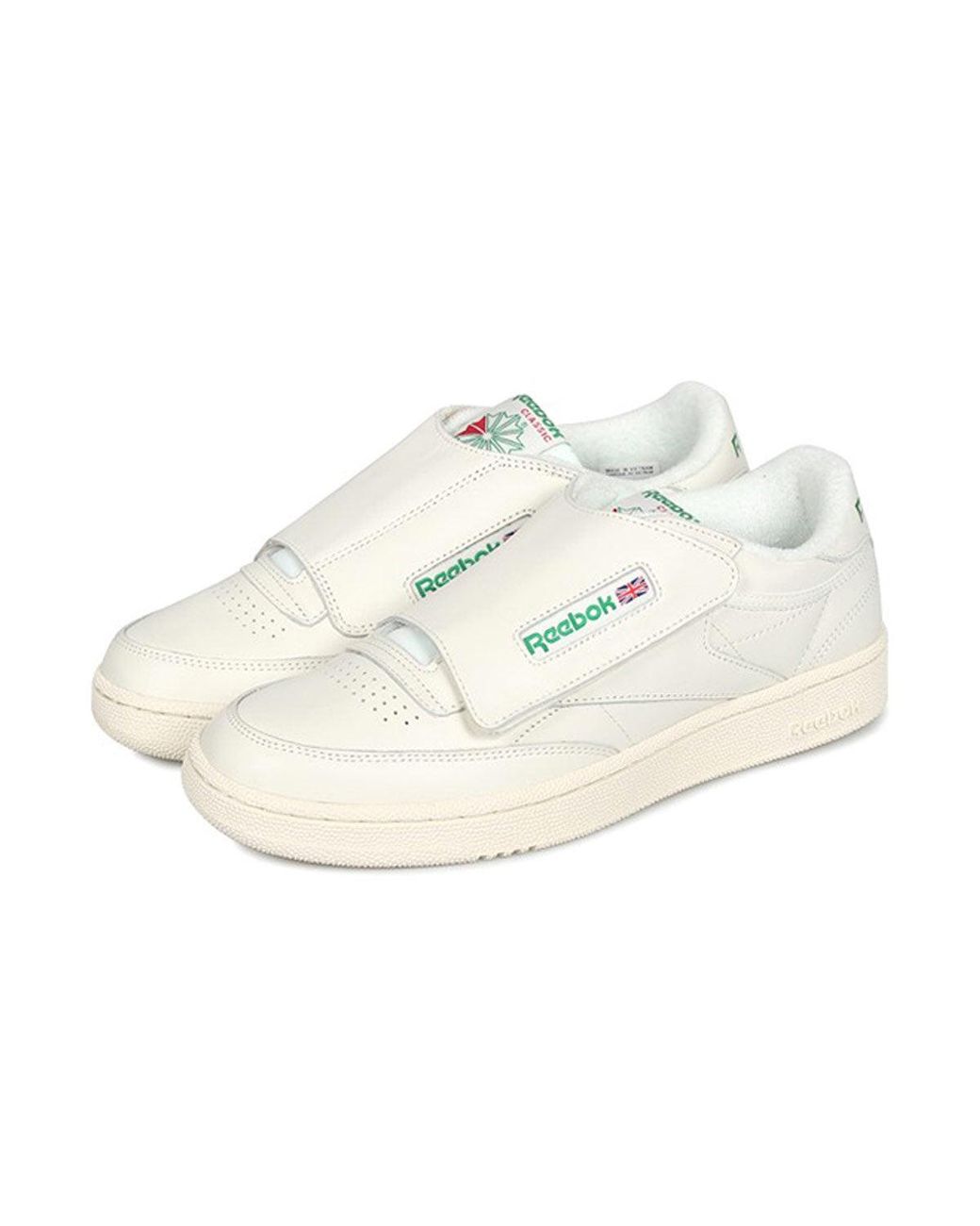 Reebok White Club C Skate Shoes for men