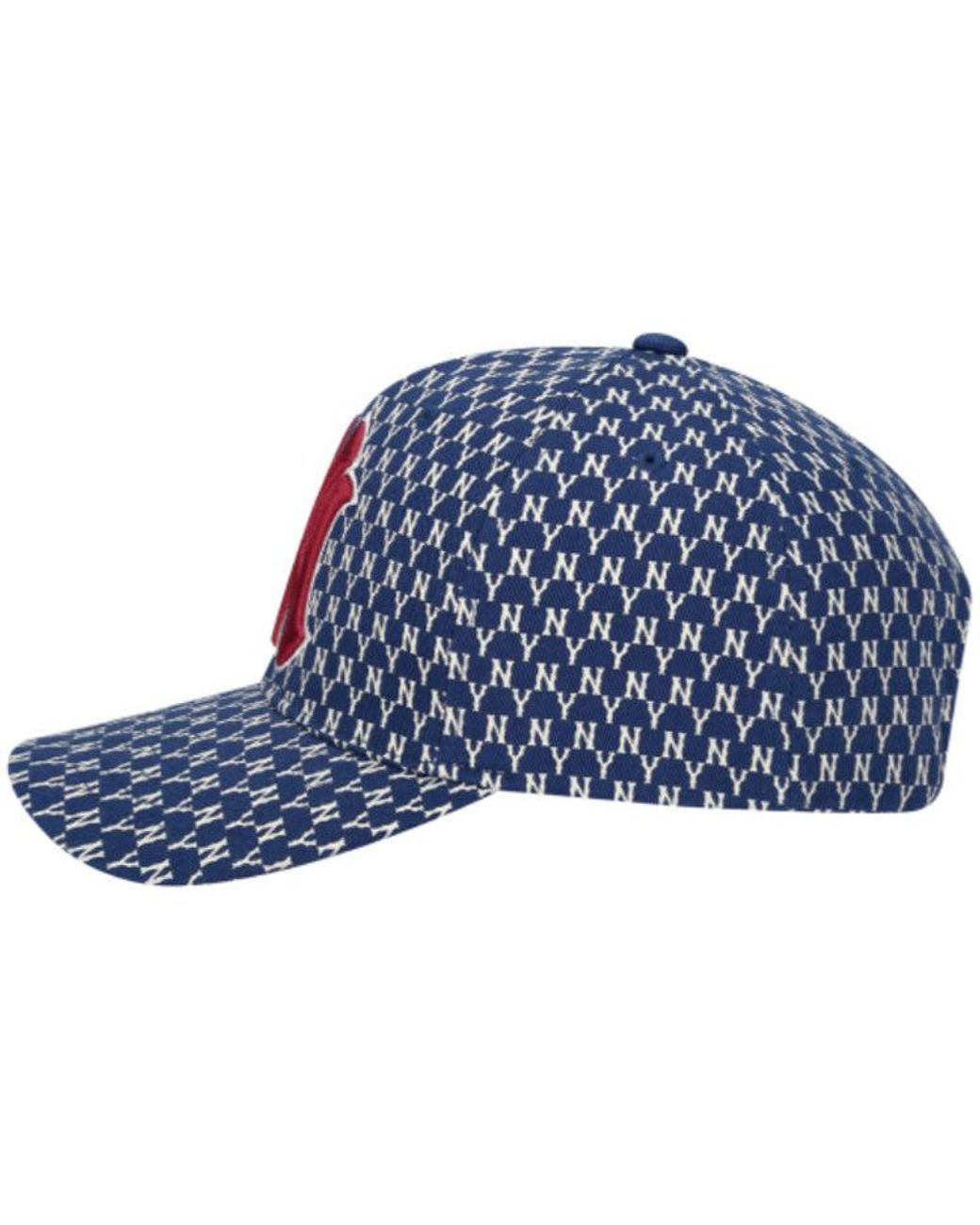 MLB Blue Monogram New York Yankees Baseball Cap