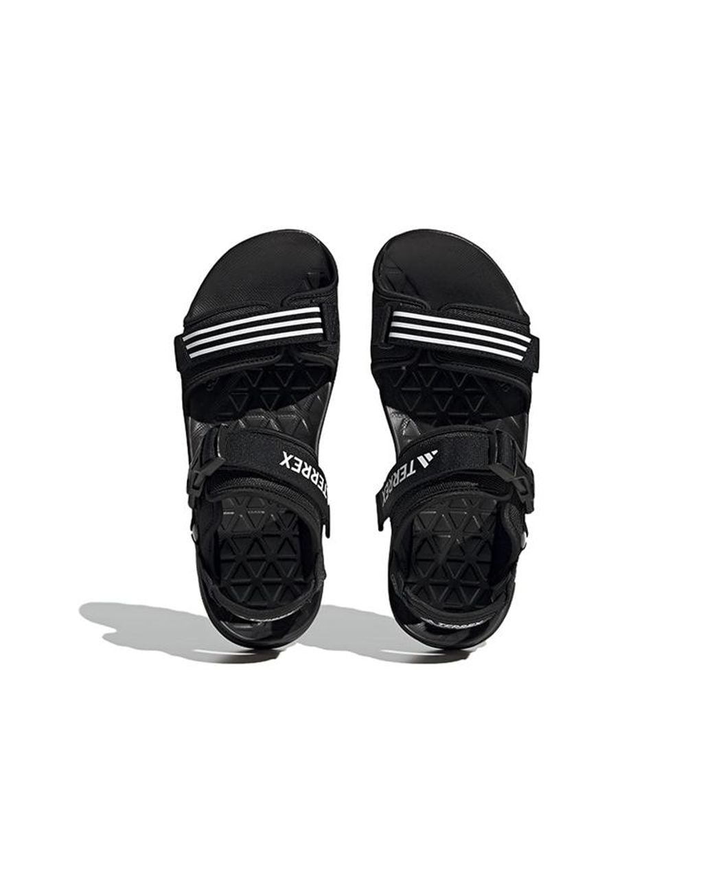 Adidas Black Terrex Cyprex Ultra Dlx Sandals for men