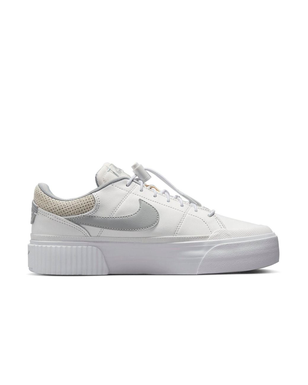 Nike White (Wmns) Court Legacy Lift