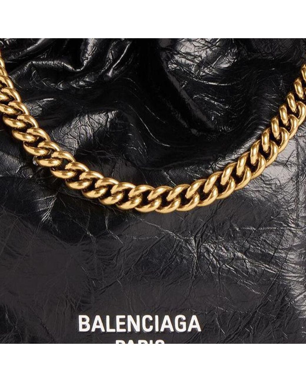 Balenciaga Black (Wmns) Crush Xs Tote Bag
