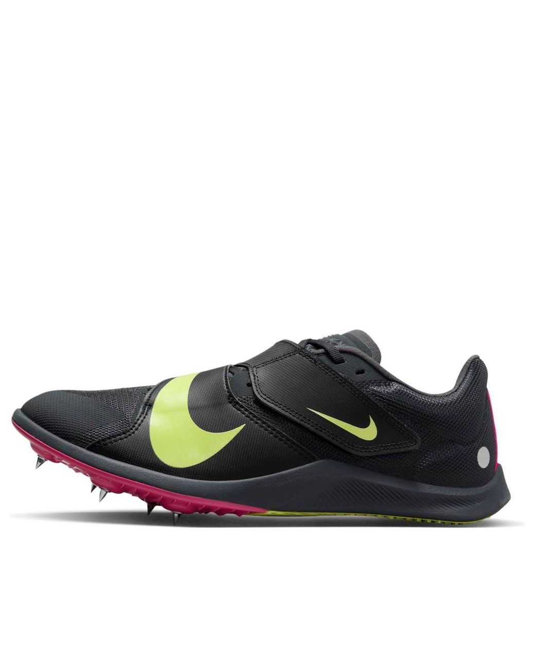 Nike Black Air Zoom Rival Jump Spikes 'Anthracite Light Lemon Twist' for men