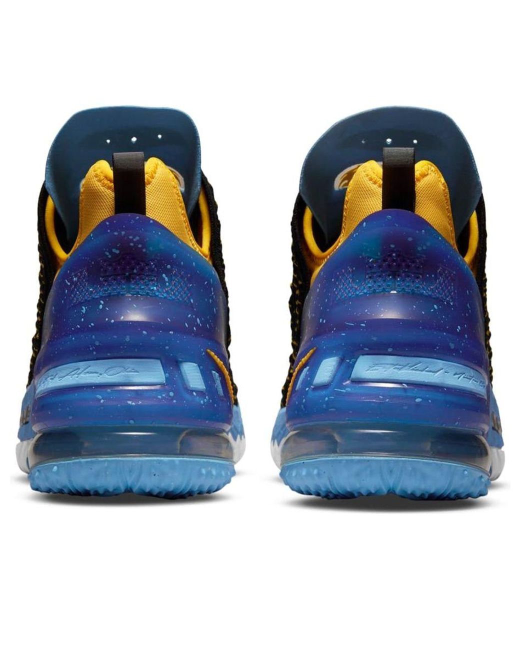 Nike Blue Lebron 18 'Lakers Heritage' for men