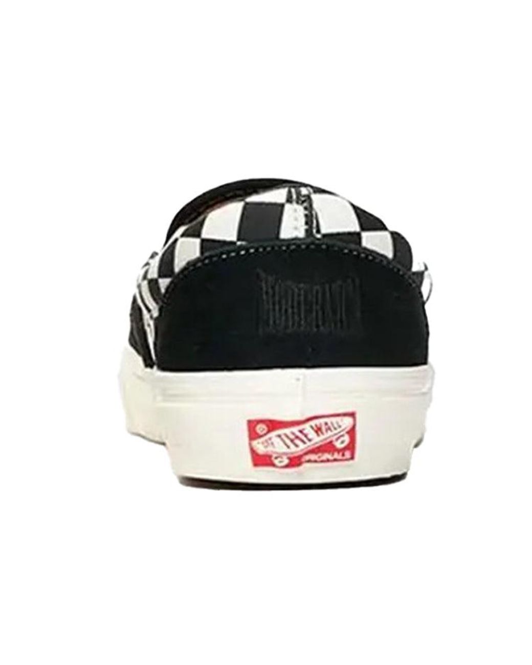 Vans Black Modernica X Og Classic Slip-On Lx 'Checkerboard' for men