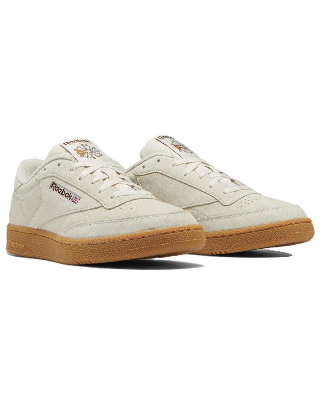 Reebok White Club C 85 'Stucco Gum' for men