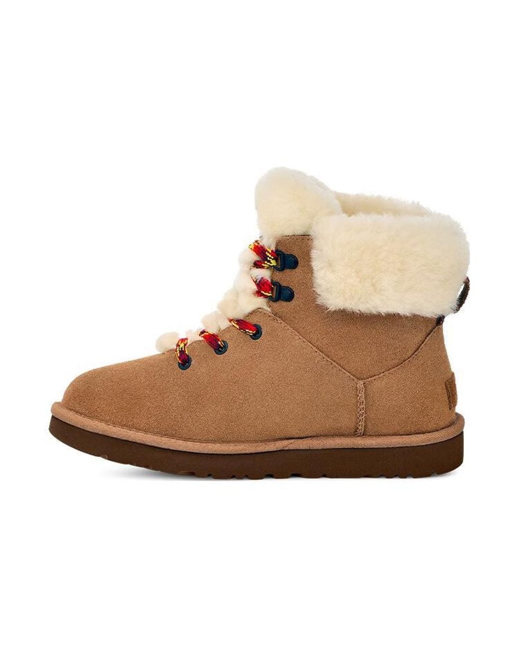 Ugg Brown (Wmns) Classic Mini Alpine Lace
