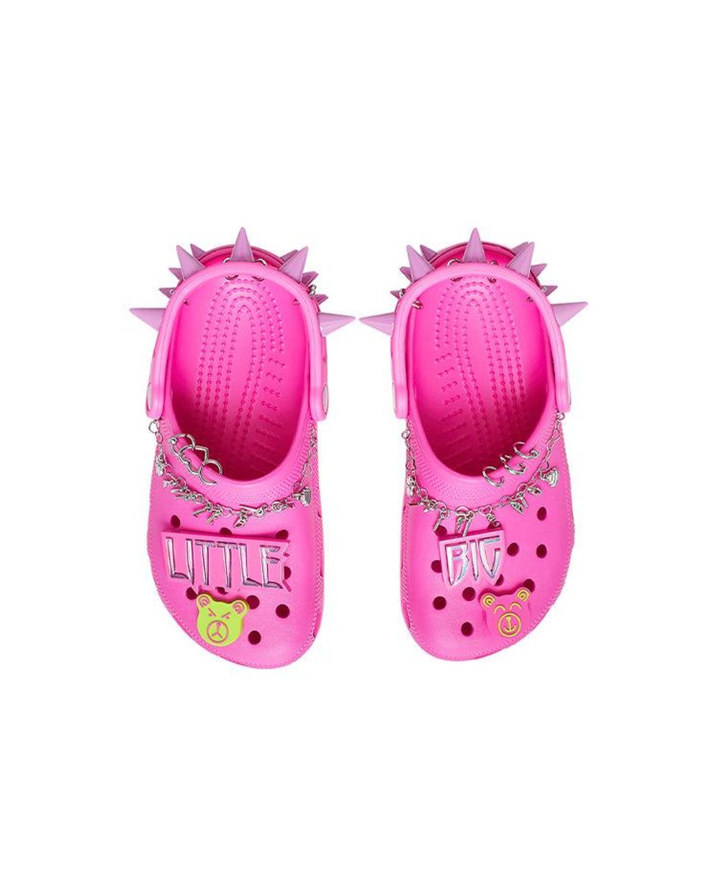 CROCSTM Pink X Littlebig Classic Clog Sandals