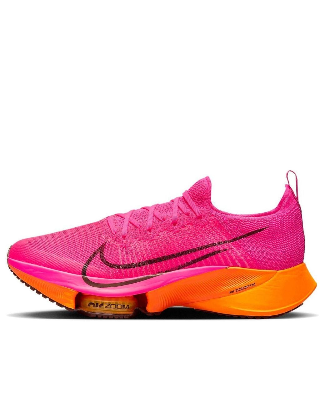 Nike Pink Air Zoom Tempo Next% Flyknit 'Hyper' for men