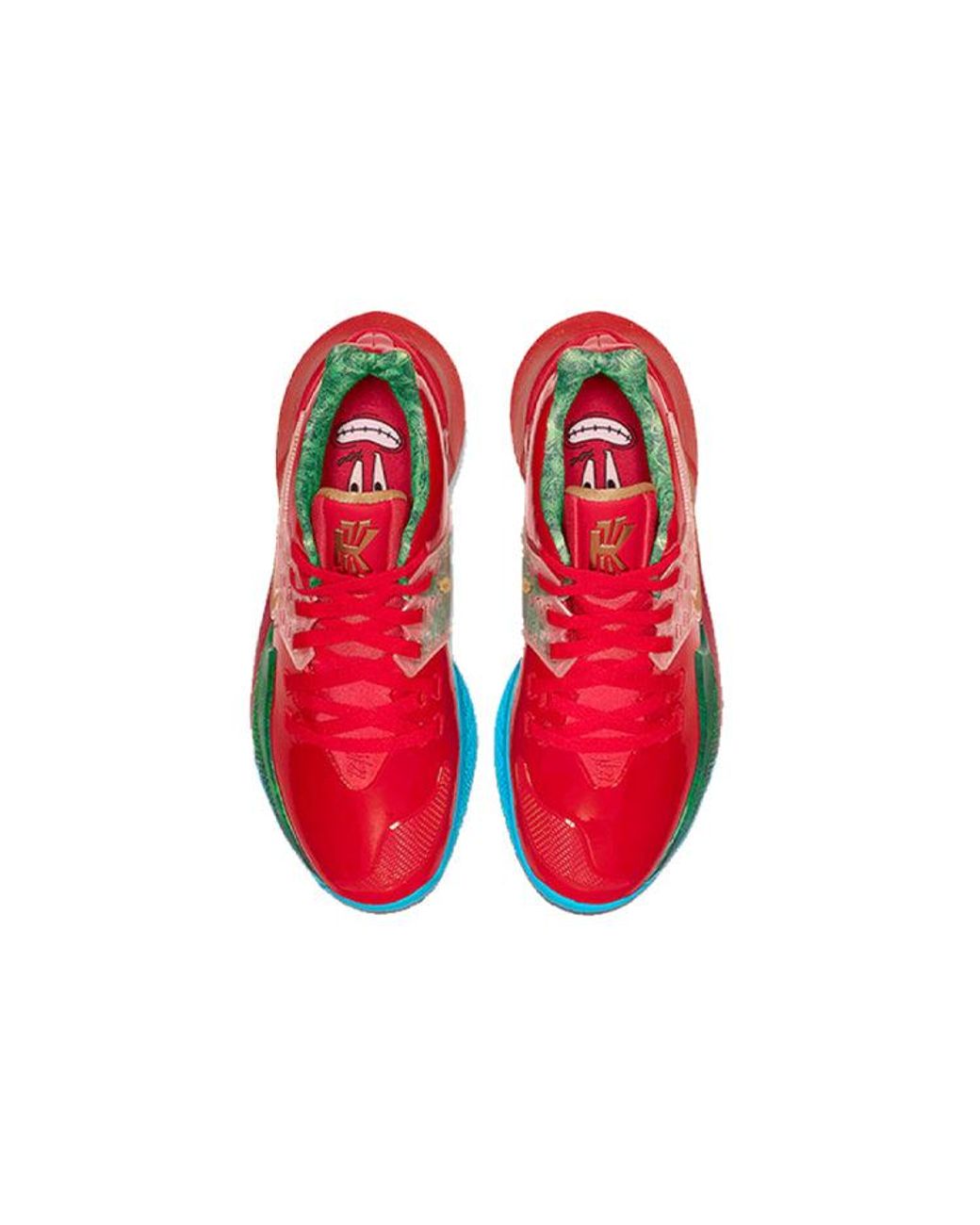 Nike Red Spongebob Squarepants X Kyrie Low 2 'Mr. Krabs' for men