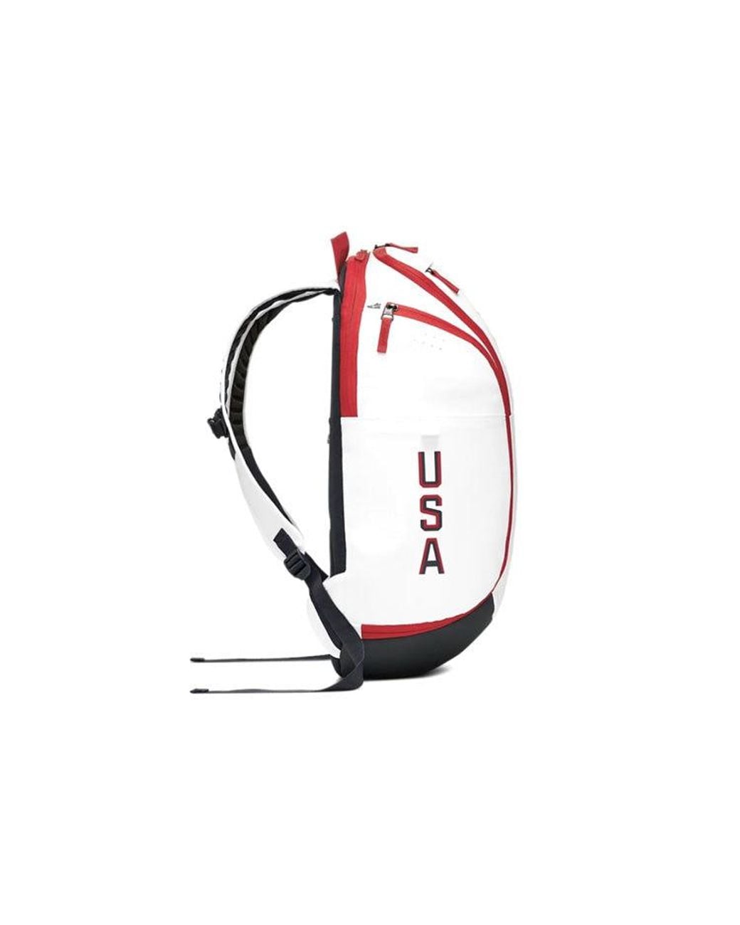 Nike Red Hoops Elite Usa Pro Backpack Obsidian'