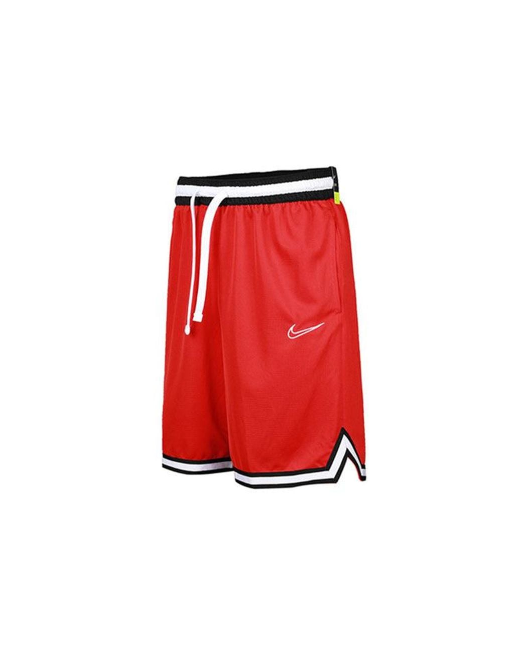 Nike Red Dri-Fit Dna Quick Dry Basketball Sports Drawstring Shorts Large for men